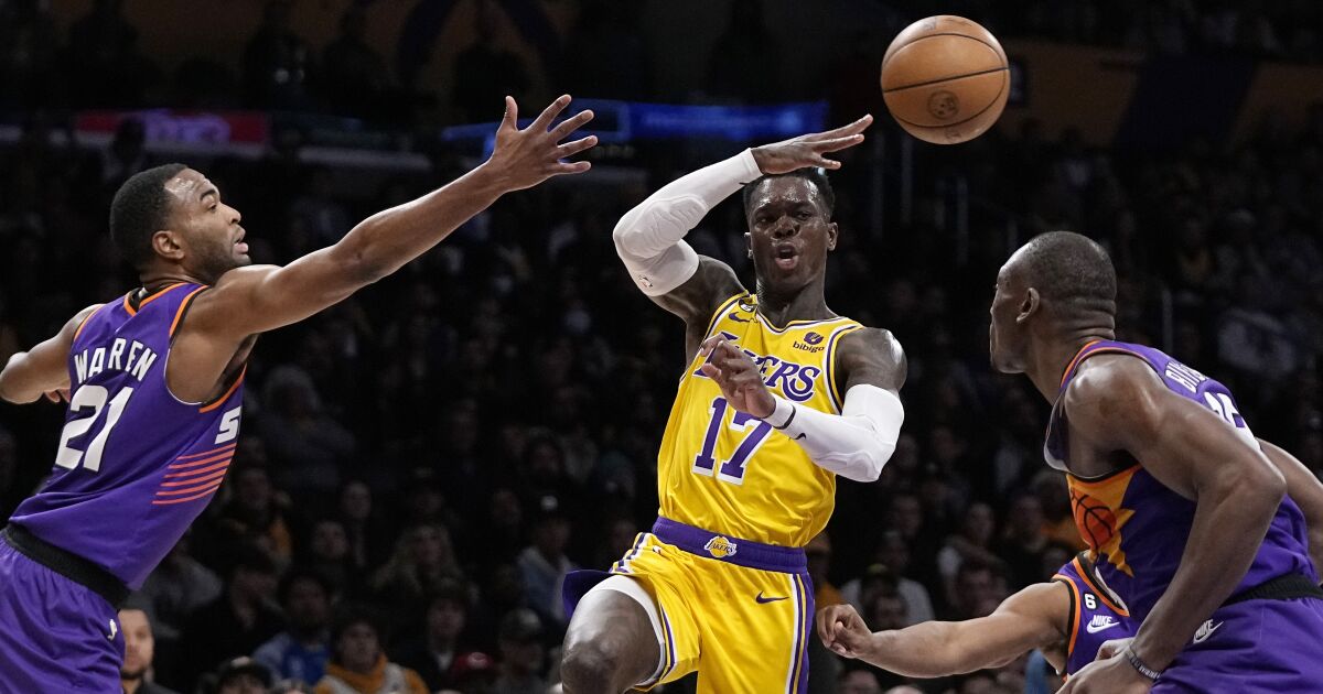 In an up-and-down season for the Lakers, Dennis Schroder has been a consistent spark