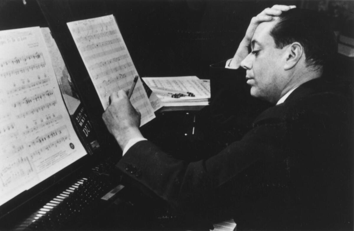 American composer and songwriter Cole Porter.