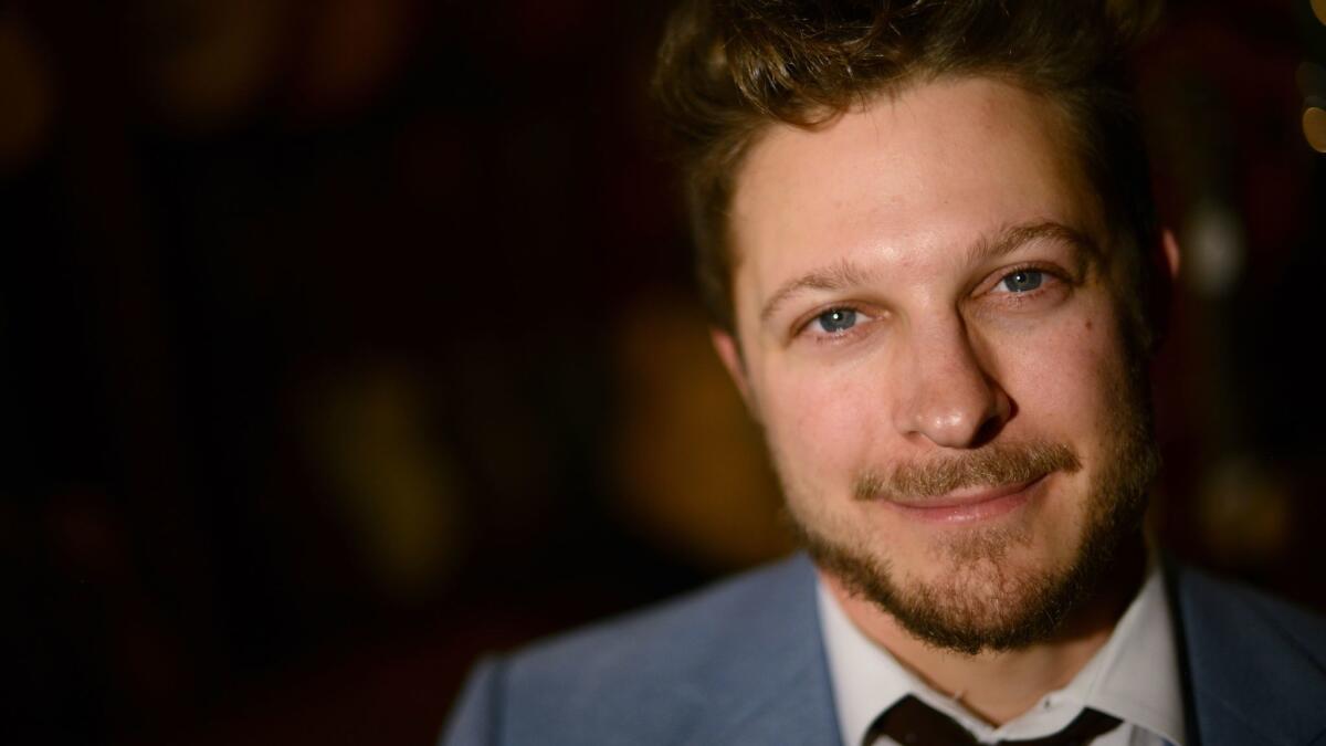 Benjamin Scheuer, star of "The Lion," on view at the Geffen Playhouse in Los Angeles.