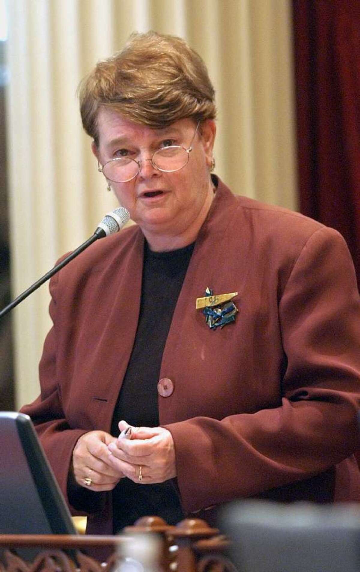 Former State Sen. Sheila Kuehl (D-Santa Monica) announced her bid for L.A. County supervisor.