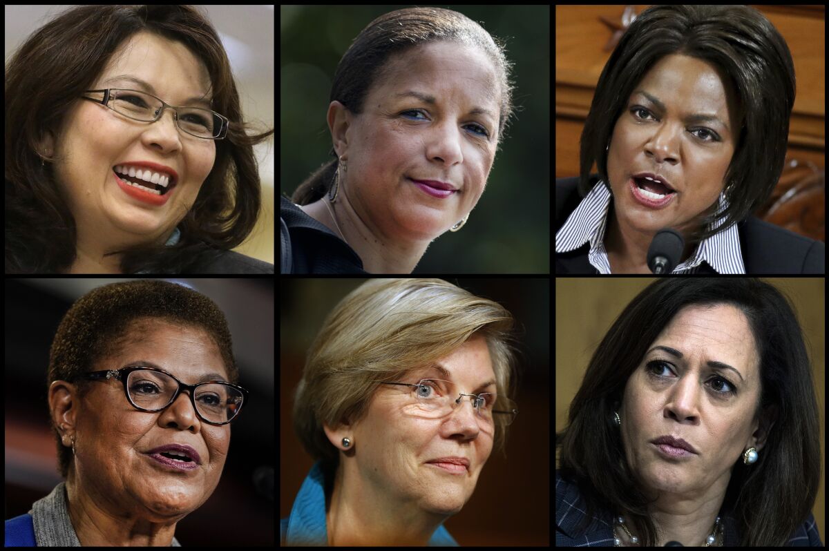 Possible running mates for Joe Biden