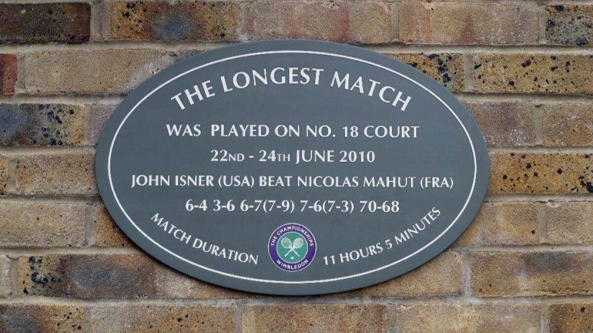 The longest tiebreak in tennis?