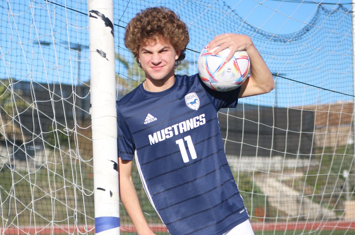 Senior midfielder Soren Groessl