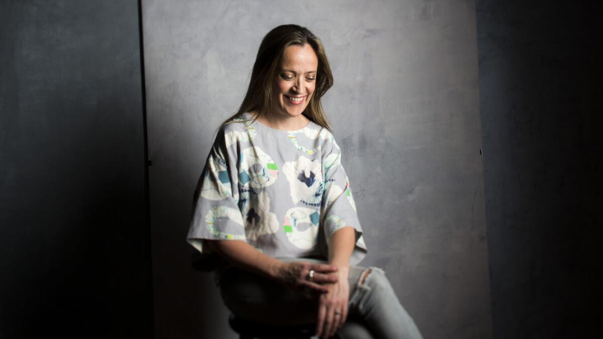 Director Jennifer Peedom of the film, "Sherpa," is photographed in the L.A. Times photo studio at the 2015 Toronto International Film Festival.