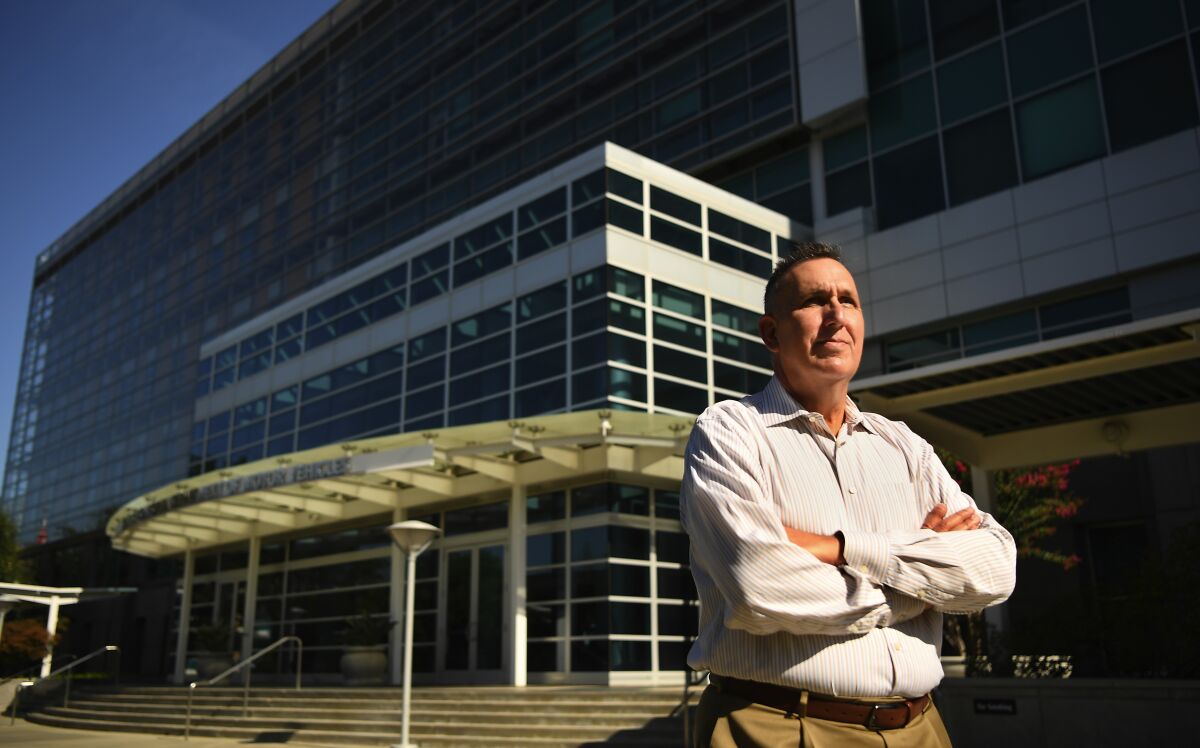 DMV Director Steve Gordon. He doesn't want to talk about Tesla.