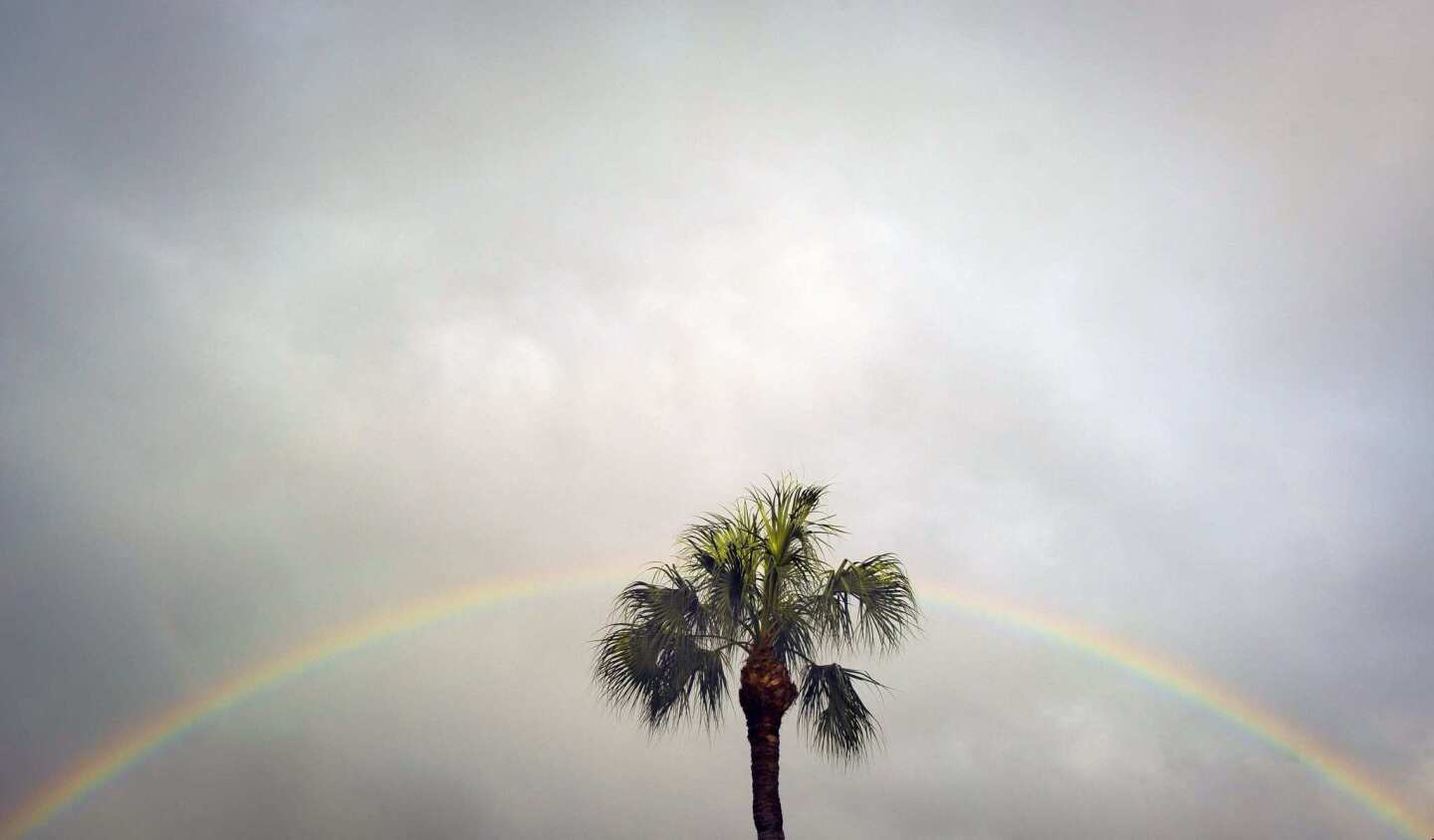 Tropical Storm Isaac: Rainbow