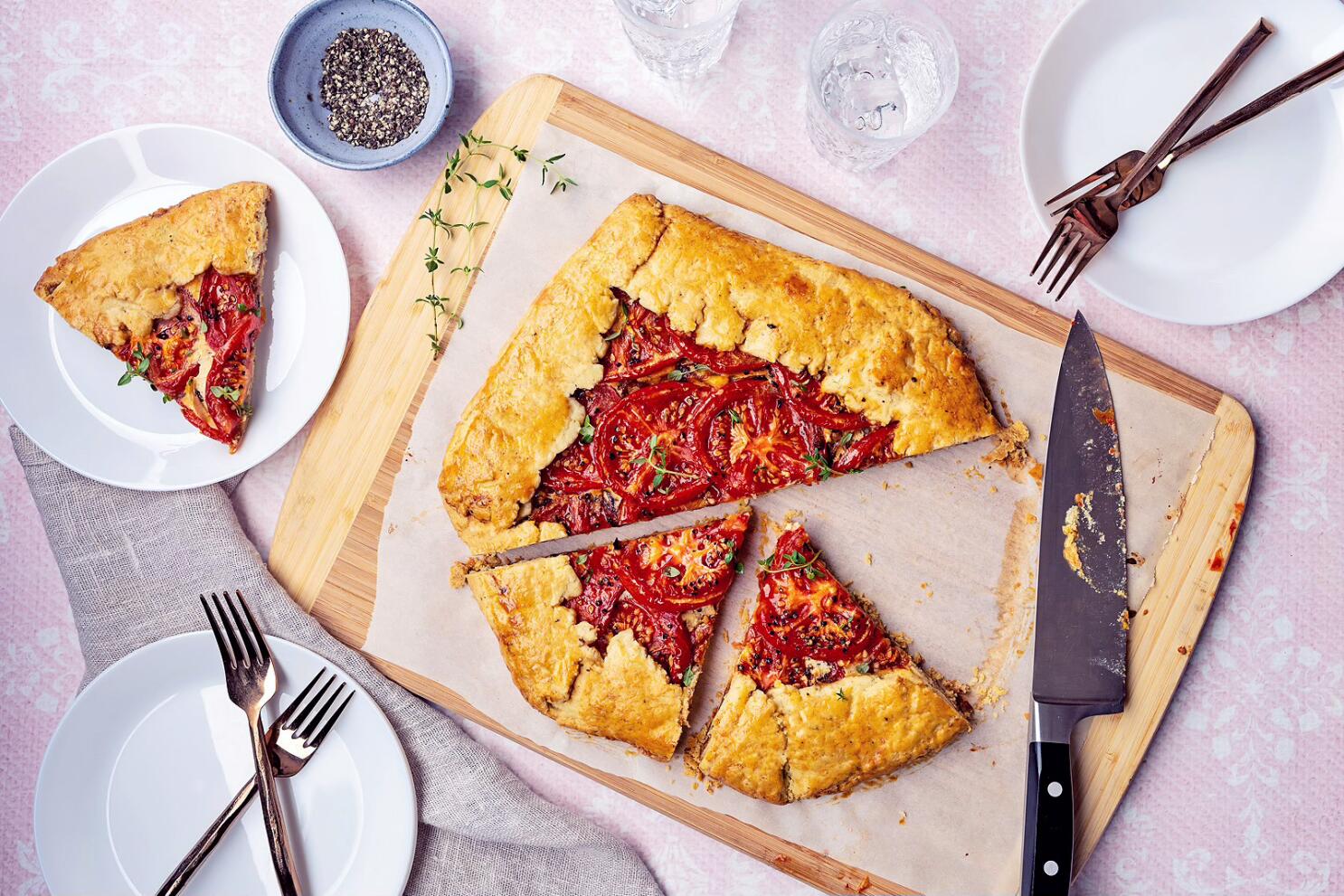 Herbed Tomato Galette - Designs of Any Kind, Recipe
