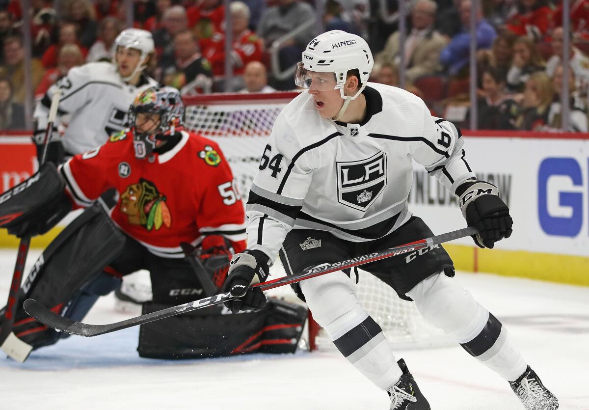 Matt Luff was recalled by the Kings on Wednesday ahead of their game against the New York Islanders.