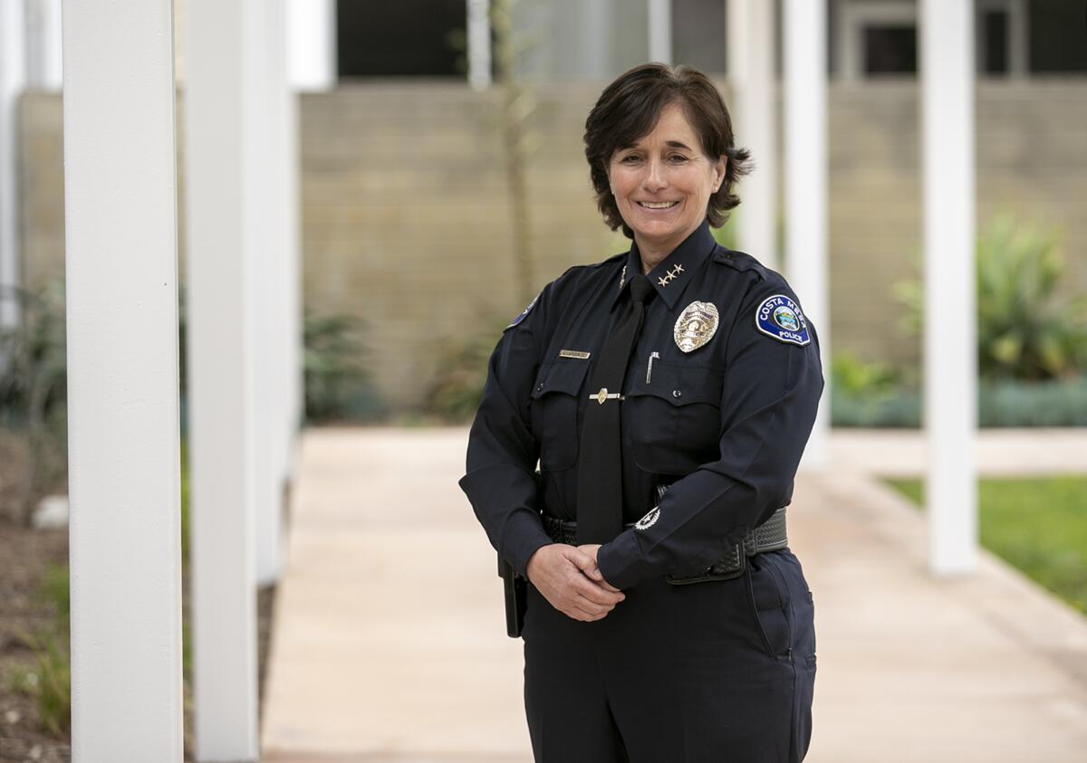 Costa Mesa Police Capt. Joyce LaPointe.