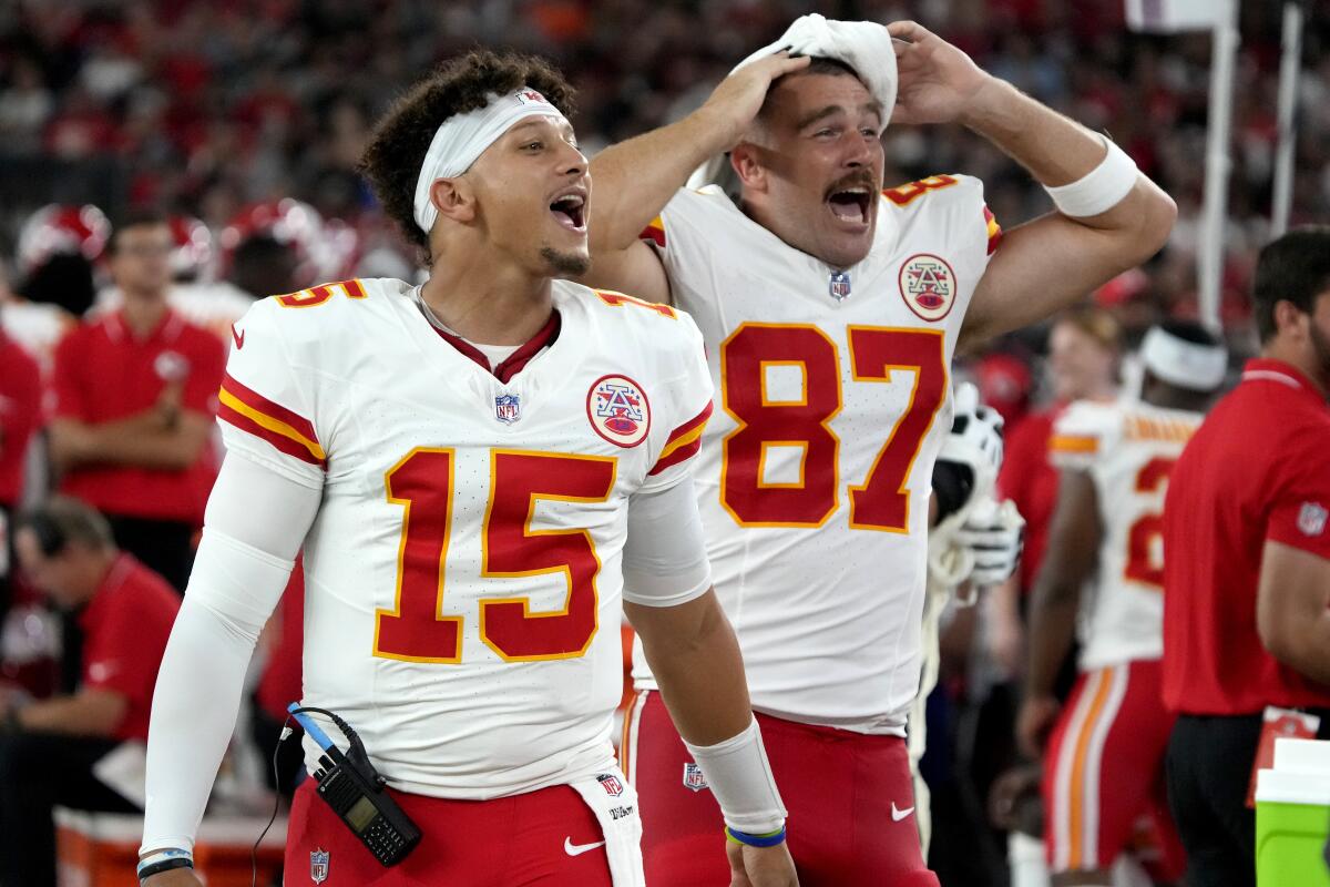 Chiefs to play Patrick Mahomes and other starters for first half