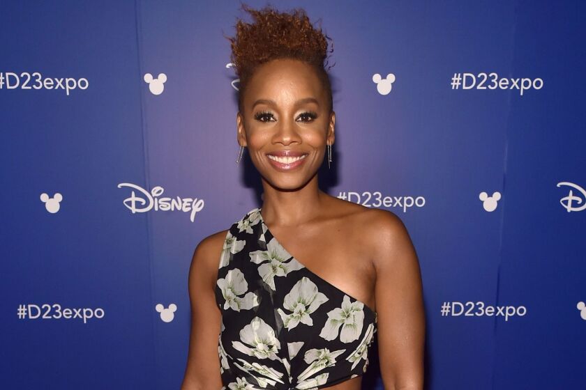 ANAHEIM, CA - JULY 14: Actor Anika Noni Rose (Tiana/THE PRINCESS AND THE FROG) of RALPH BREAKS THE INTERNET: WRECK-IT RALPH 2 took part today in the Walt Disney Studios live action/animation presentation at Disney's D23 EXPO 2017 in Anaheim, Calif. RALPH BREAKS THE INTERNET: WRECK-IT RALPH 2 will be released in U.S. theaters on November 21, 2018. (Photo by Alberto E. Rodriguez/Getty Images for Disney) ** OUTS - ELSENT, FPG, CM - OUTS * NM, PH, VA if sourced by CT, LA or MoD **