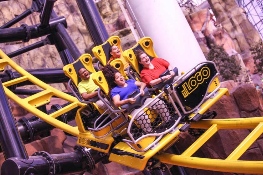 Las Vegas Fast El Loco Coaster To Make Its Debut At Circus Circus Los Angeles Times - crazy theme park roblox