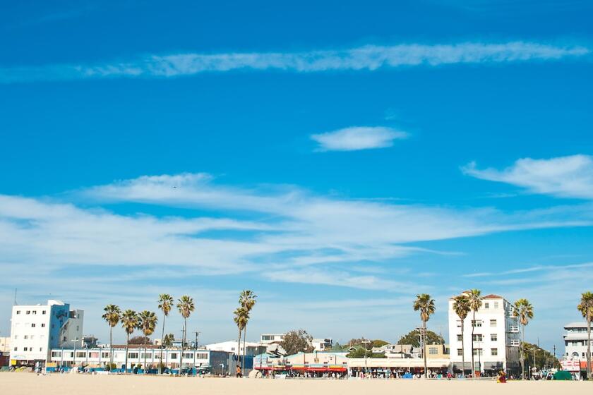 Venice CA beach scene