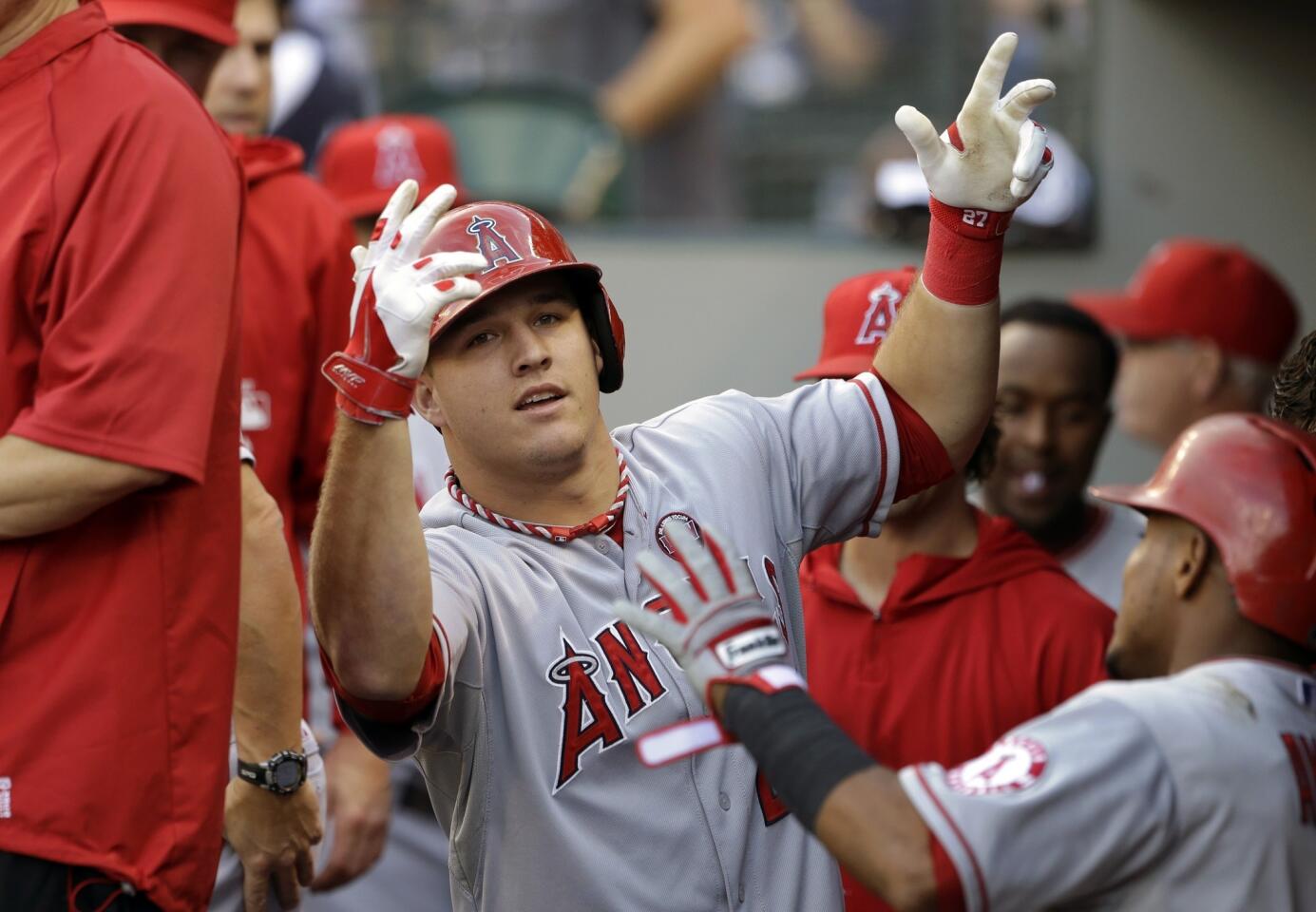 On this date five years ago, Mike Trout changed the face of the Angels  franchise (Photos) – Orange County Register