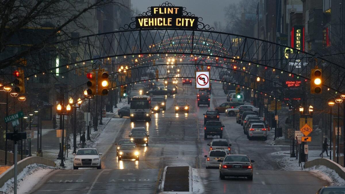 Nearly 41% of the people in Flint are living in poverty, the government says.