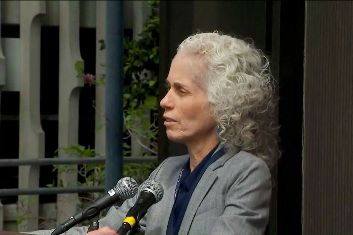 L.A. County Department of Public Health Director Barbara Ferrer