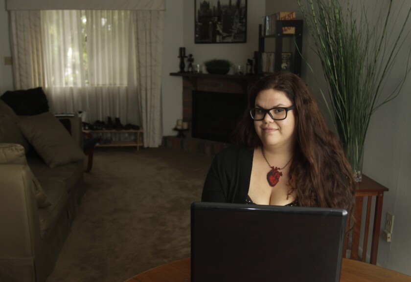 Sarah Luna graduated from USC with $75,000 in student debt. She wants to buy a home but doesn't see it happening in the near future: "A down payment is hard to wrap my head around right now."