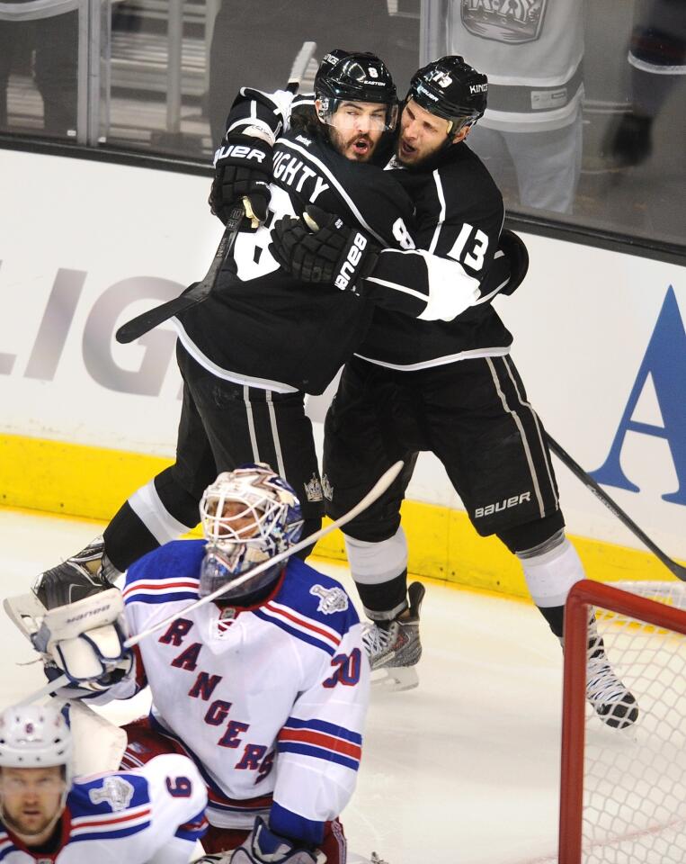 Drew Doughty, Kyle Clifford, Henrik Lundqvist