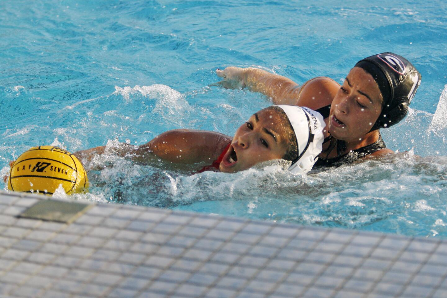 Glendale vs. Pasadena girls' water polo