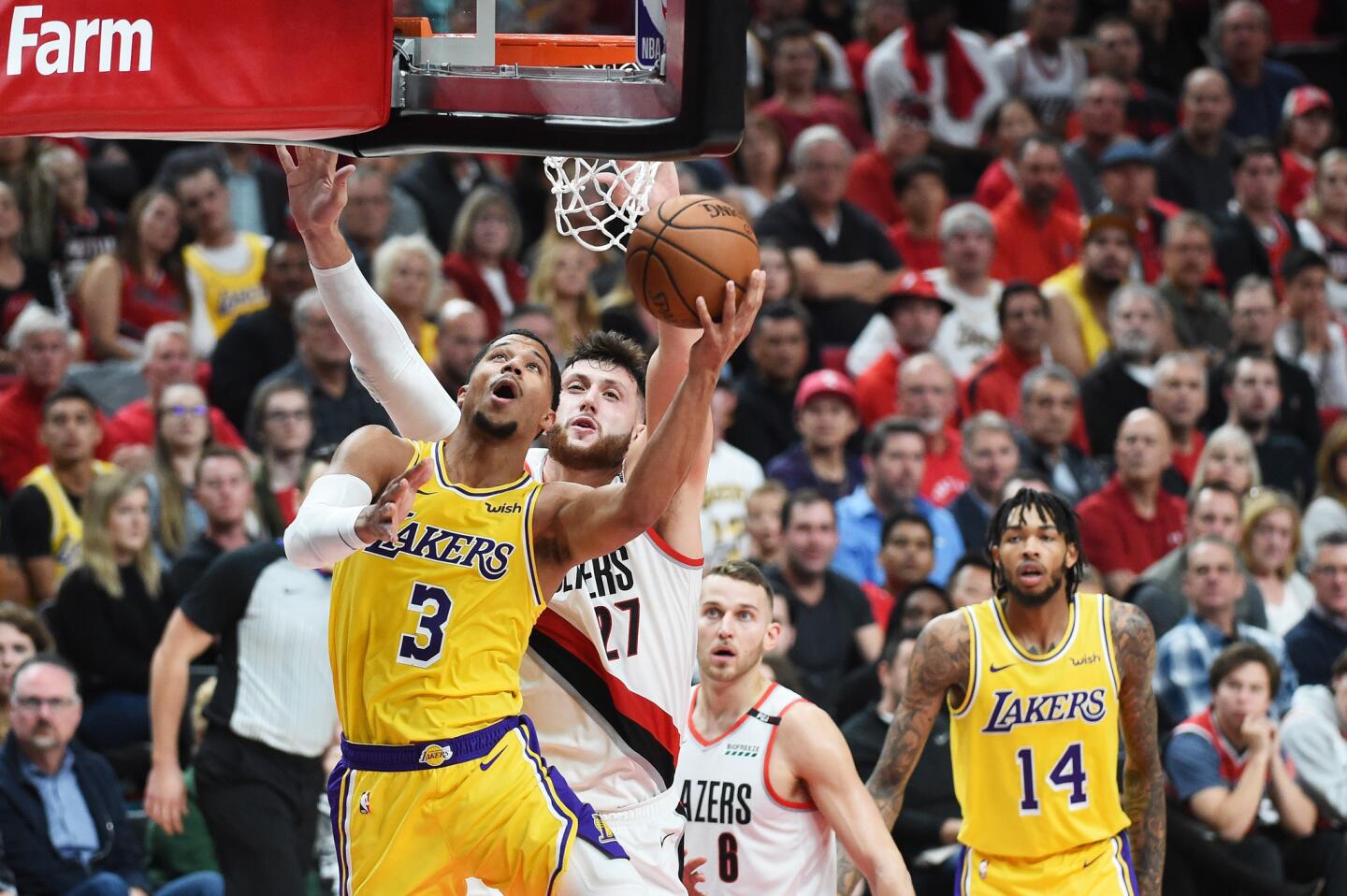 Los Angeles Lakers v Portland Trail Blazers