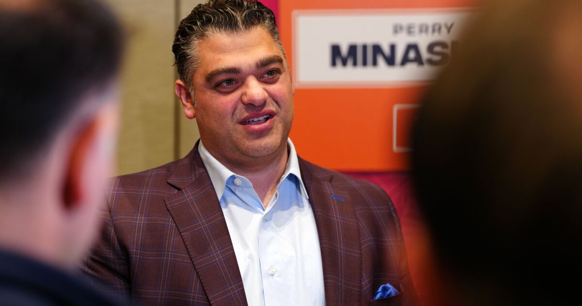 Le directeur général des Angels, Perry Minasian, ne garantira pas une place en séries éliminatoires de la MLB