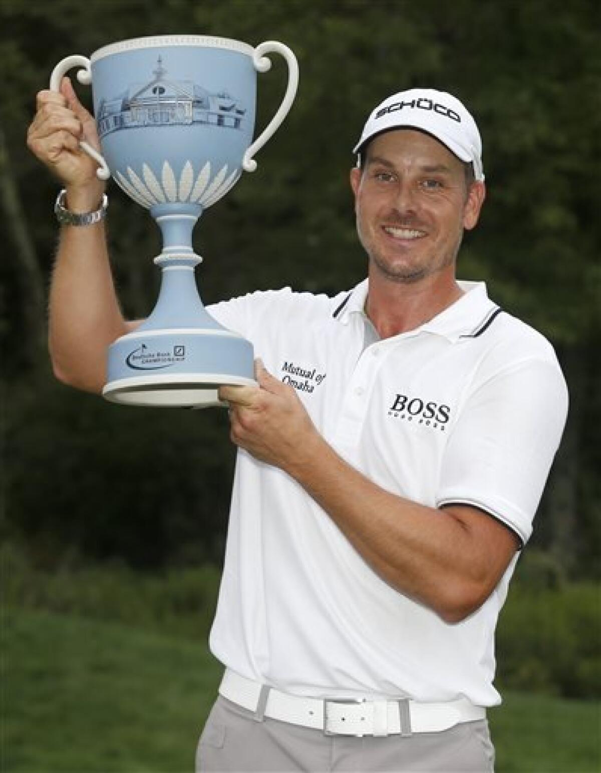 Strip-tees Stenson is over par in his underwear, Golf