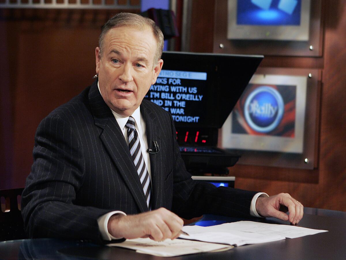 Bill O'Reilly appears on the Fox News Channel show "The O'Reilly Factor."
