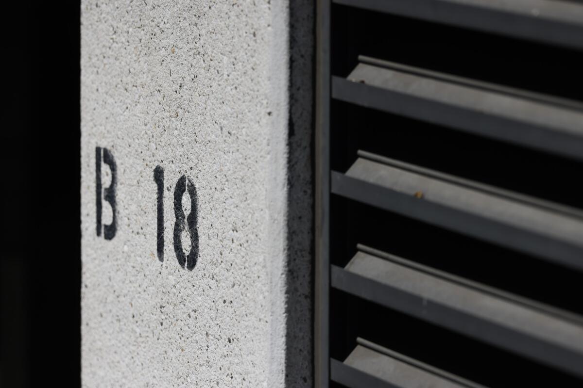 A detention center in a basement between Edward R. Roybal Federal Building and Federal Building commonly known as