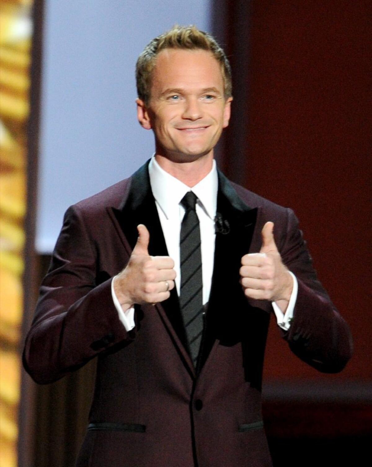Neil Patrick Harris was host of the 65th Primetime Emmy Awards on CBS.