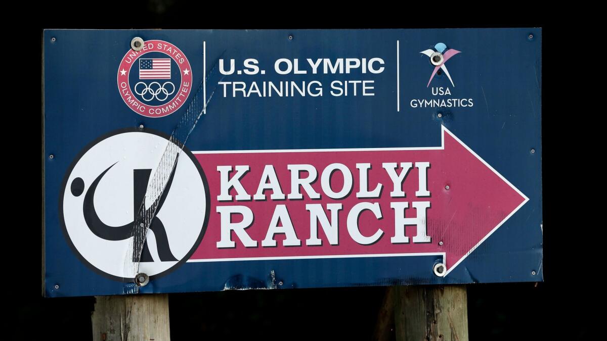 Some of Larry Nassar’s victims say they were assaulted while training at the Karolyi Ranch, a longtime USA Gymnastics training site in Huntsville, Texas.