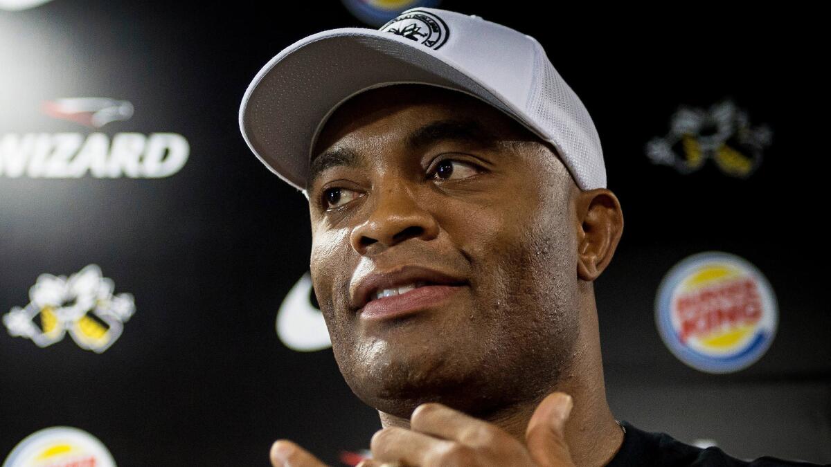 Anderson Silva, who has tested positive for steroid use, was once lauded by UFC President Dana White as the best fighter in the organization's history.