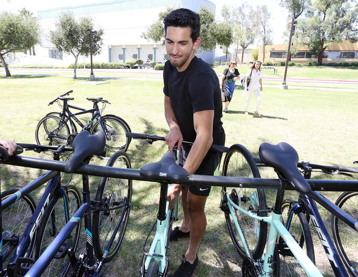 Photo Gallery: Foster youth gifted bicycles thanks to brothers’ charitable efforts