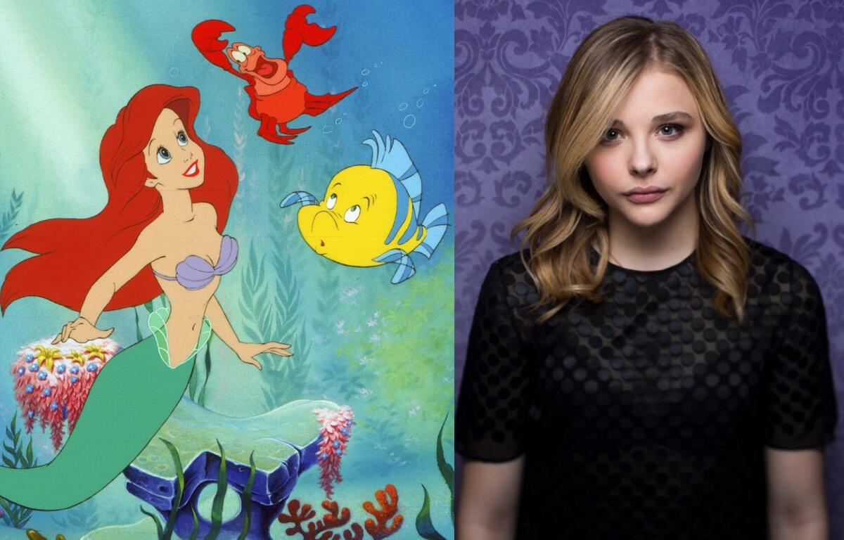 Chloë Grace Moretz is set to star in a live-action adaptation of "The Little Mermaid."