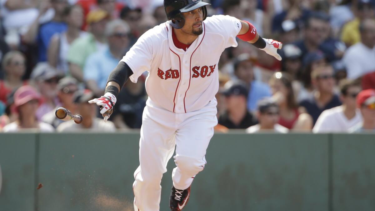 Red Sox place Shane Victorino on disabled list