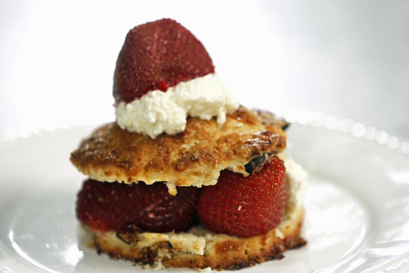 Recipe: Scones and roasted strawberries
