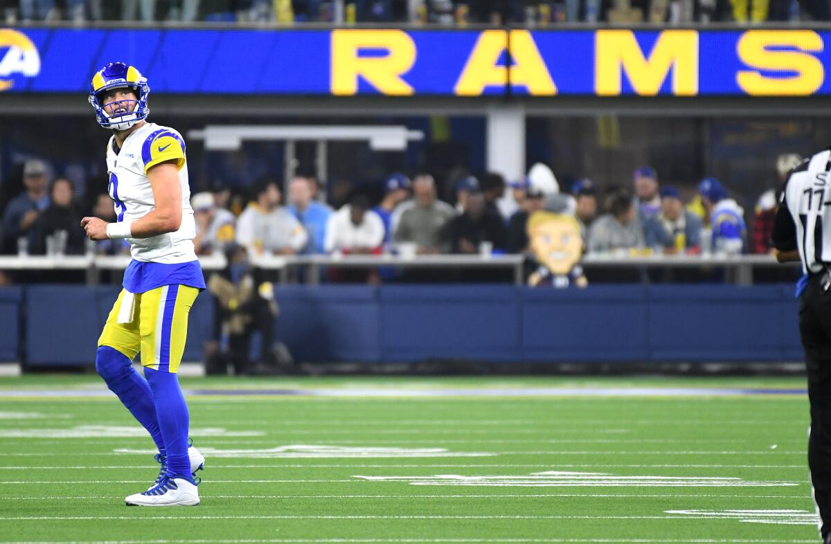 NFL: Rams undone by penalties and turnovers in loss to Titans - Los ...