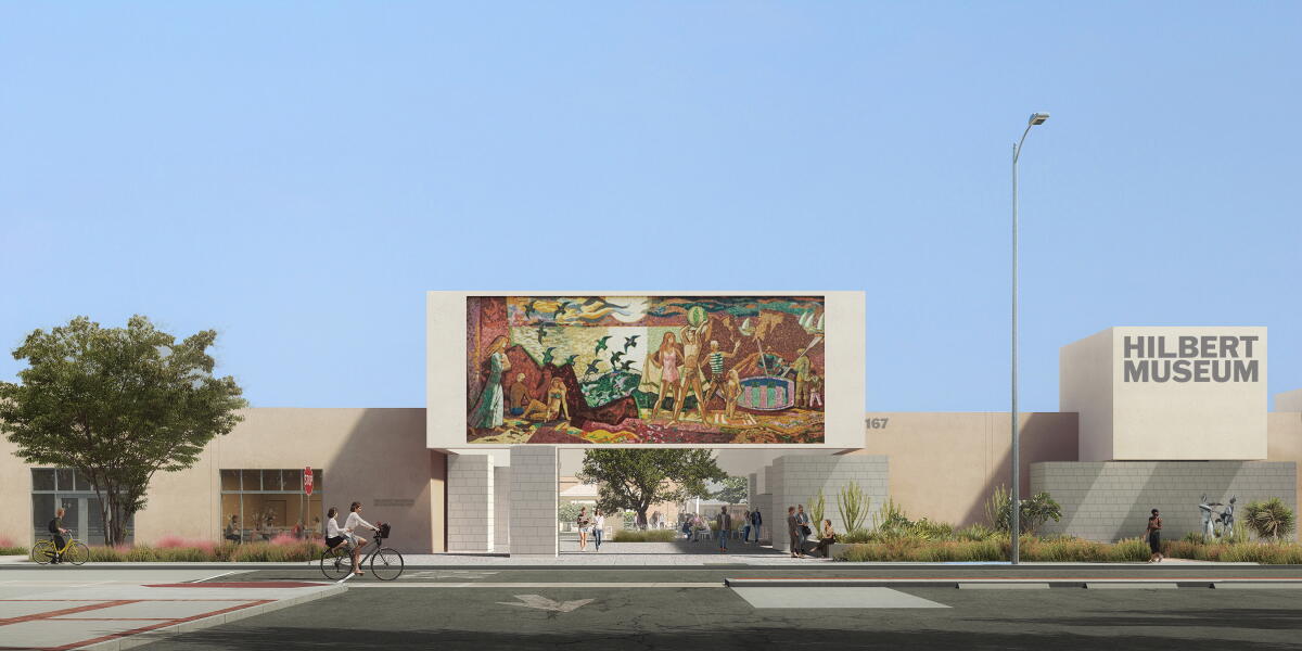 Hilbert Hilbert Museum of California Art at Chapman University will triple in ...
