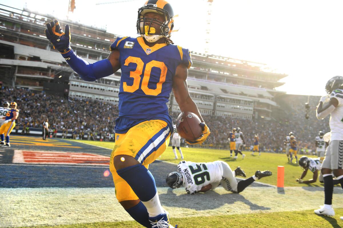 Rams running back Todd Gurley will not play in the season finale against the San Francisco 49ers.