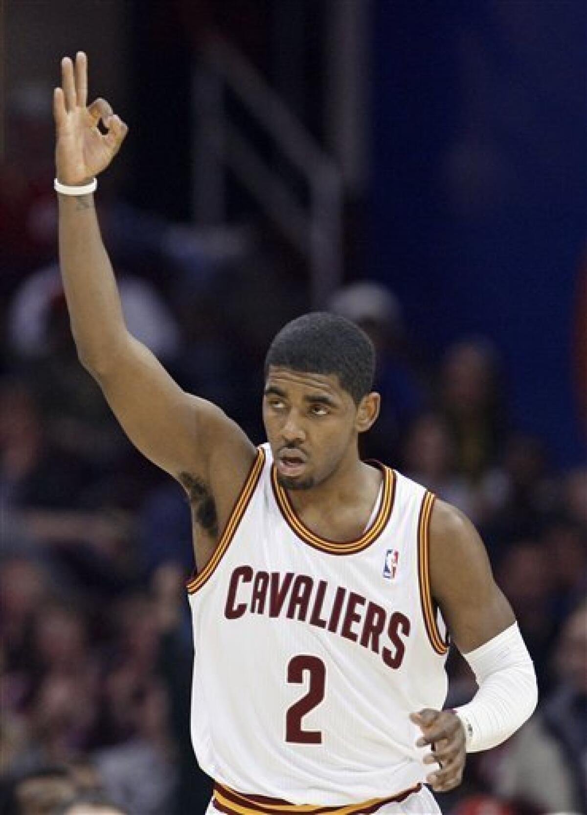 Top pick Kyrie Irving introduced by Cavs - The San Diego Union-Tribune