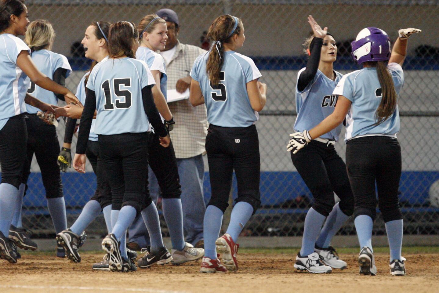 CV vs. Westchester girls' softball