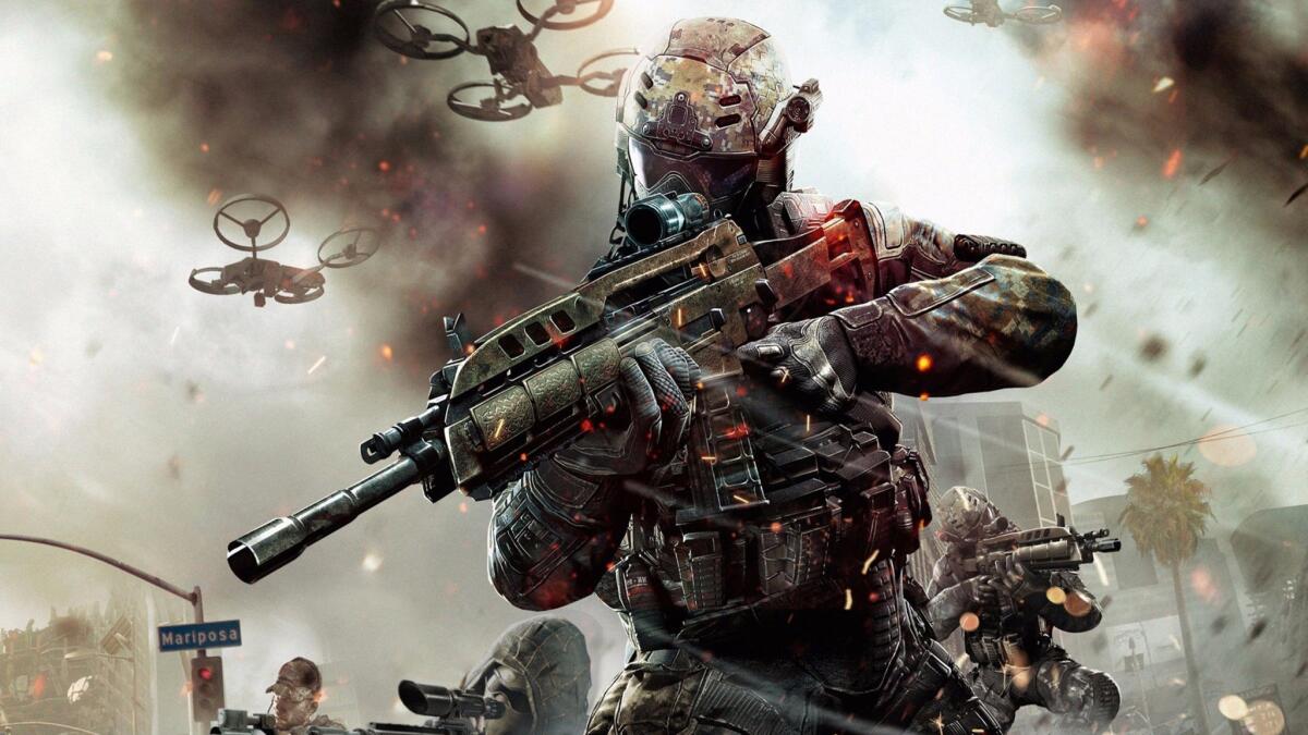 A screenshot from  "Call of Duty: Black Ops III" 