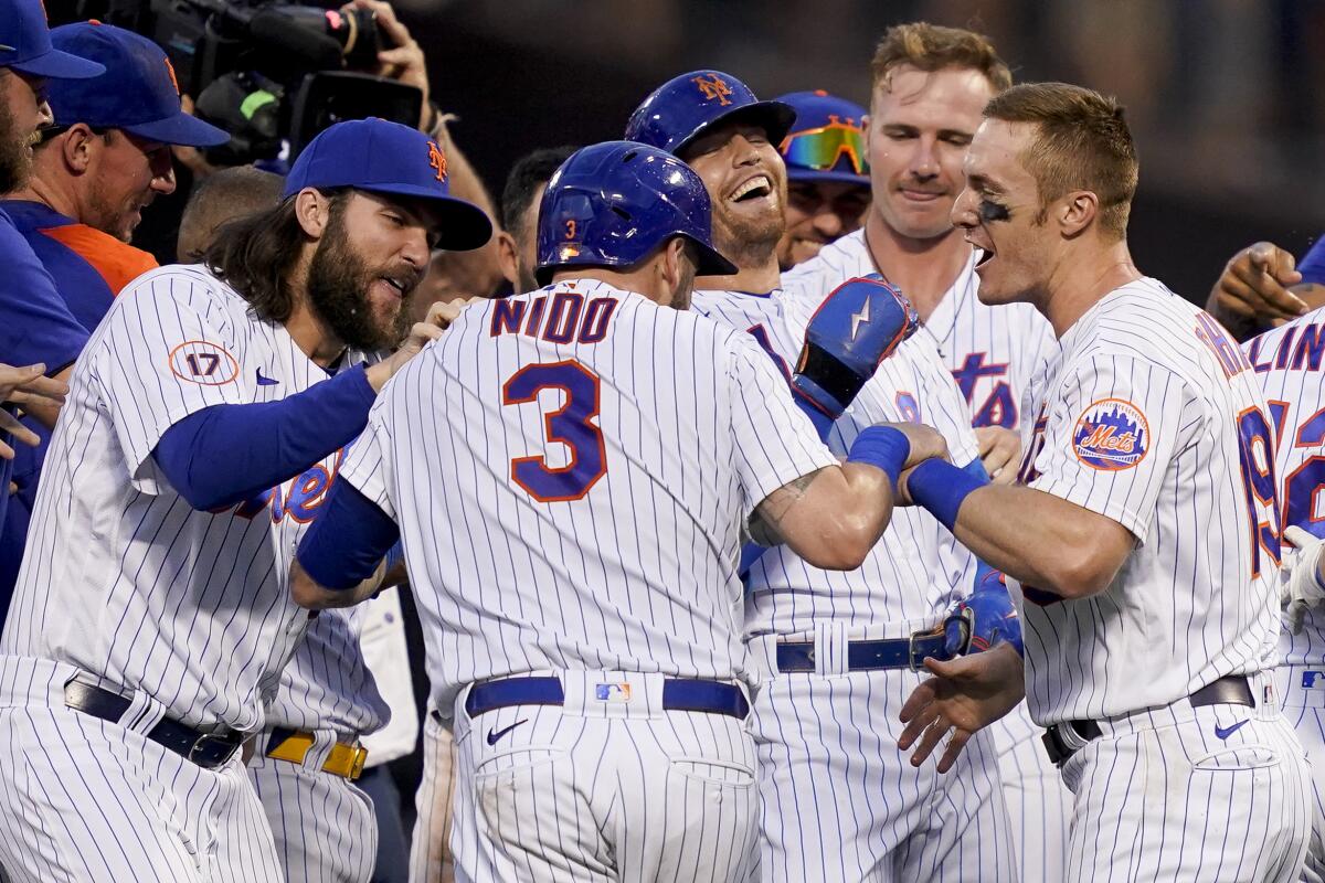 Brandon Nimmo and Mets Get Walk-Off Win Over Yankees - The New