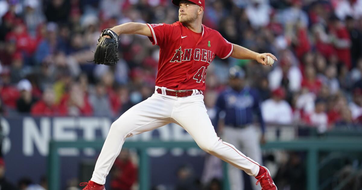 Los Angeles Angels Rookie Reid Detmers Throws Historic No-Hitter Against  The Rays - ESPN 98.1 FM - 850 AM WRUF