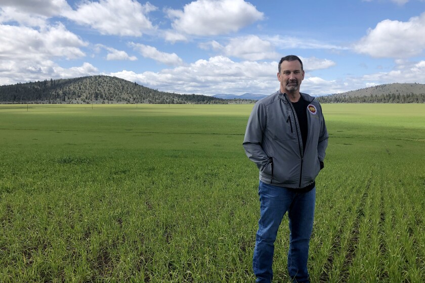 BIEBER, CALIF APRIL 30, 2022 - Photos of gubernatorial candidate Brian Dahle on his farm overlooking the Pitt River in Lassen County. (Phil Willon / Los Angeles Times)