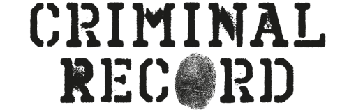 Criminal record logo