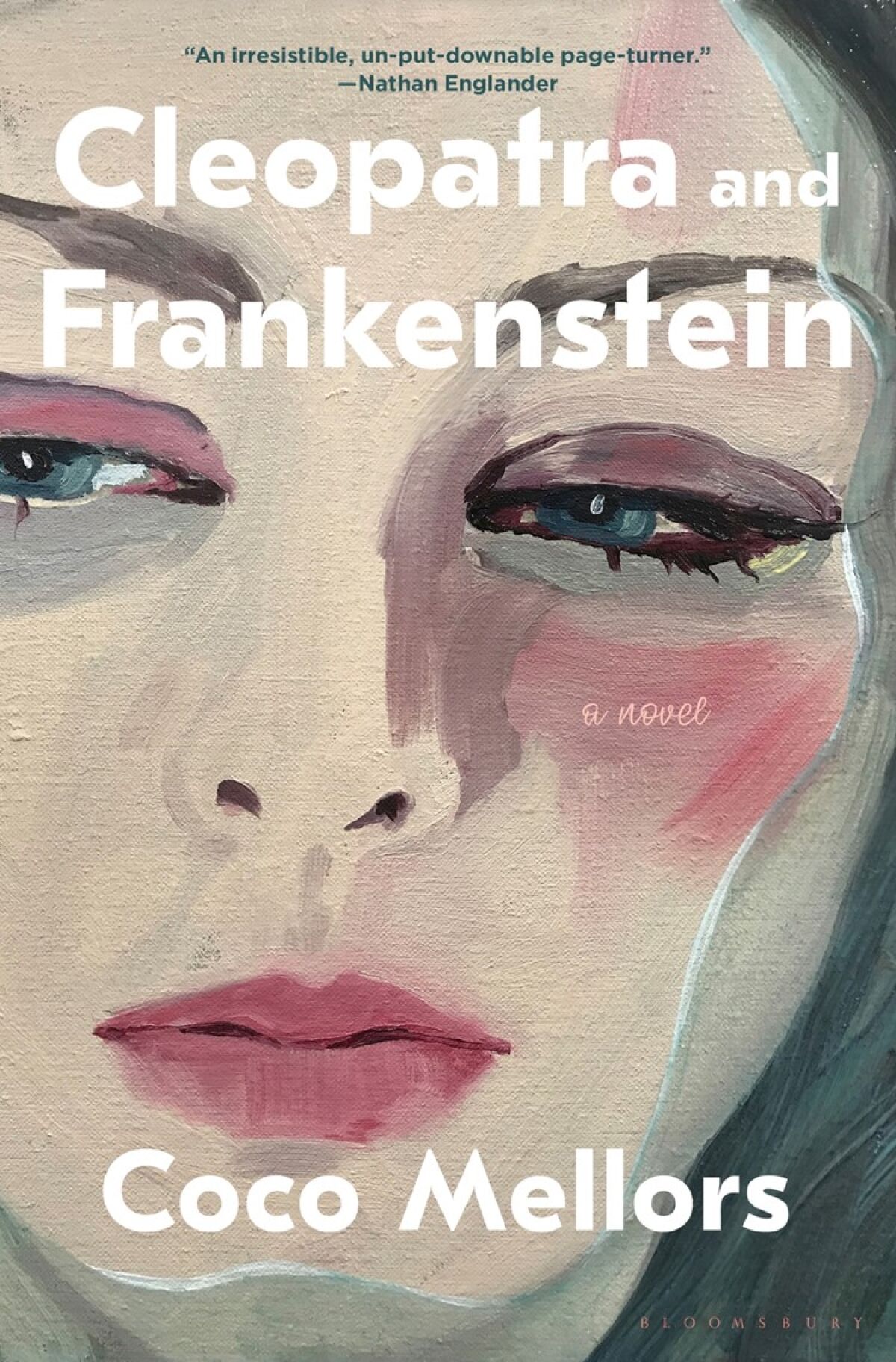 The cover of "Cleopatra and Frankenstein," by Coco Mellors