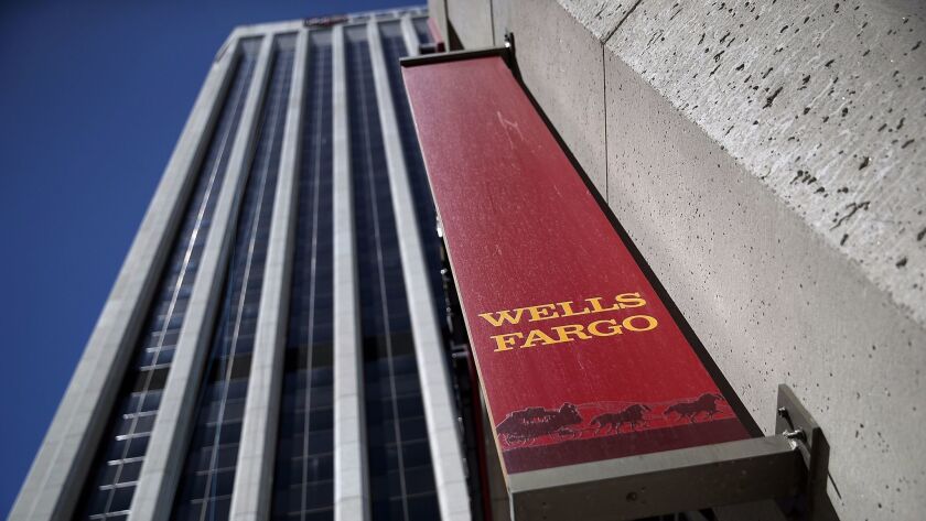 A Wells Fargo Bank branch office in San Francisco.