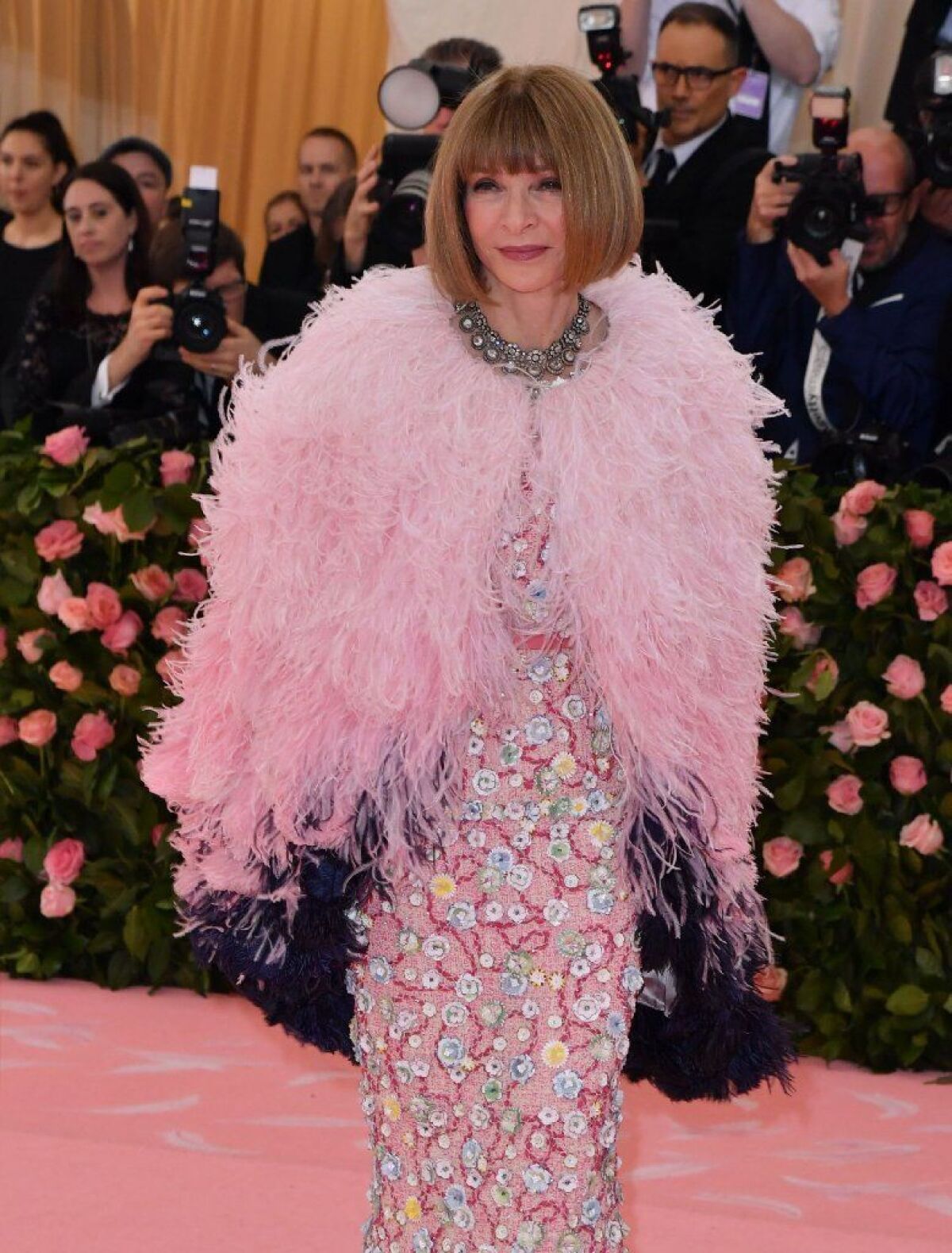 Vogue editor-in-chief Anna Wintour in Chanel.