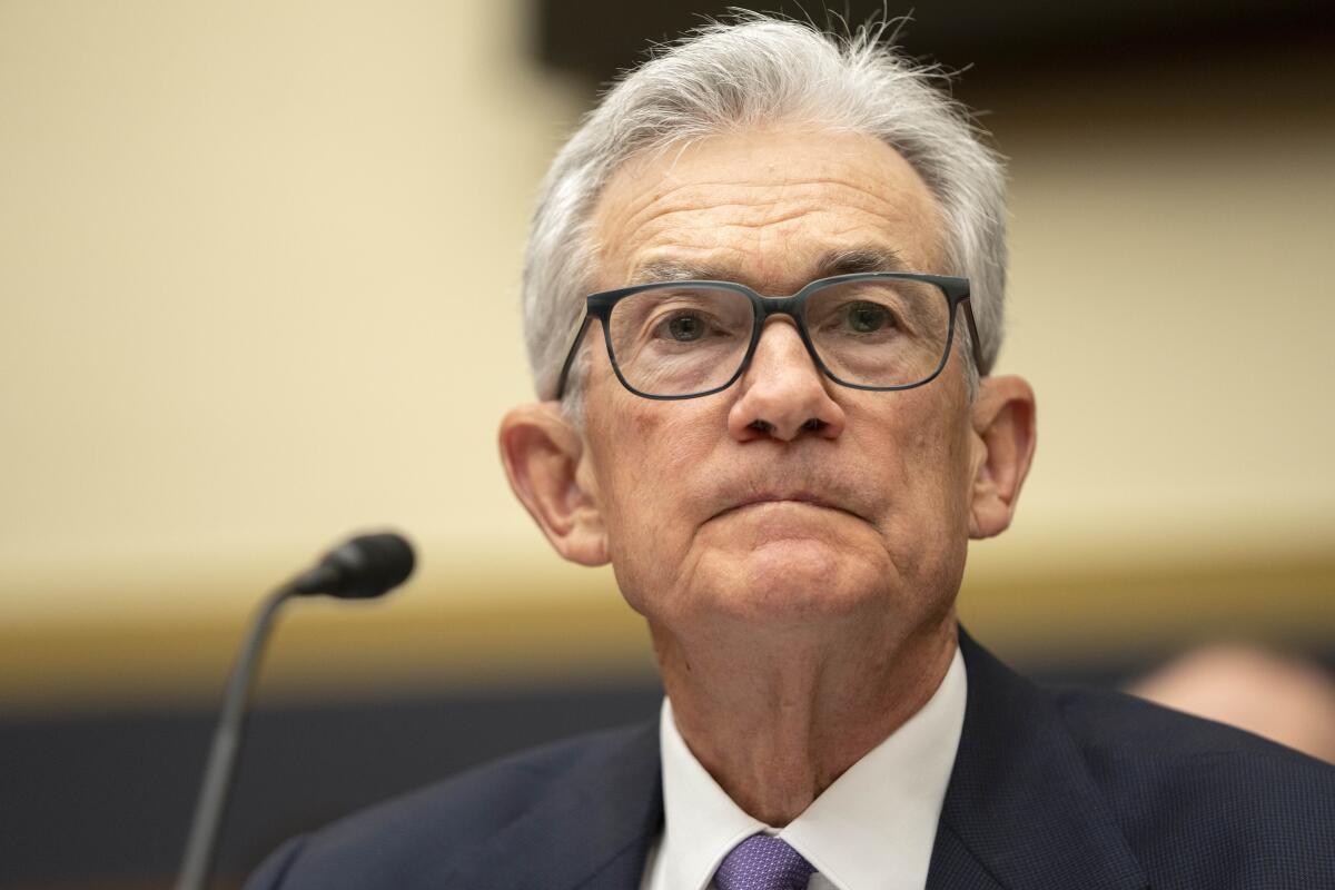 Federal Reserve Board Chair Jerome Powell 