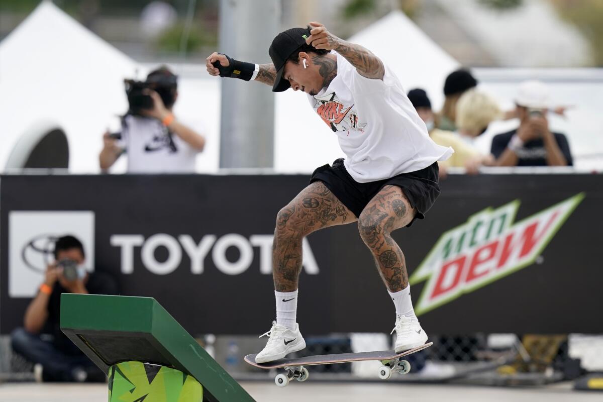 Skateboarder Nyjah Huston brings unique brand to Olympics The San Diego Union-Tribune